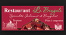 RESTAURANT LE BENGALE